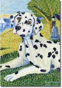 Dalmatian Art Banner - Grraut