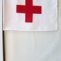 Red Cross - 4""x6"" Stick Flag