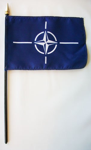 NATO - 4"x6" Stick Flag