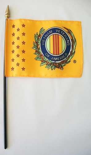 Vietnam Veterans - 4""X6"" Stick Flag