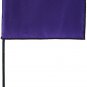 Purple - 4"x6" Stick Flag