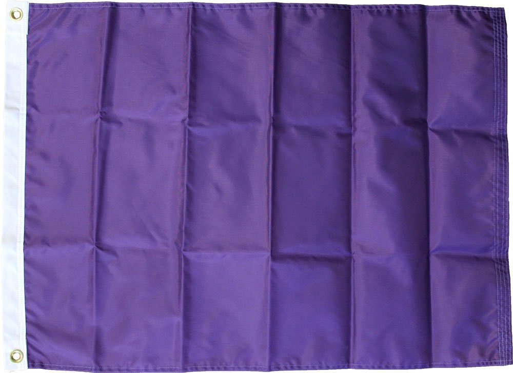 Purple - 2"x3" Nylon Flag