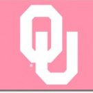 University of Oklahoma - 3"x5" Polyester Flag (Breast Cancer Awareness)