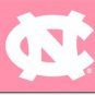 University of North Carolina - 3"x5" Polyester Flag (Breast Cancer Awar