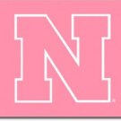 University of Nebraska - 3"x5" Polyester Flag (Breast Cancer Awareness)
