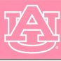Auburn - 3"x5" Polyester Flag (Breast Cancer Awareness)