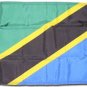 Tanzania - 12"" x 18"" Nylon Flag