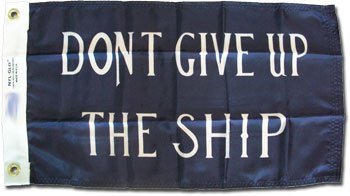 Commodore Perry - 12"x18" Nylon Flag
