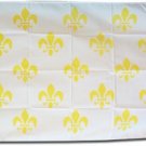 Fleur-de-Lis - 3"x5" Polyester Flag (23/White)
