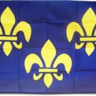 Fleur-de-Lis - 3"x5" Polyester Flag