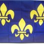 Fleur-de-Lis - 3"x5" Polyester Flag