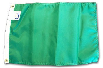 Irish Green - Solid Color 12""x18"" Nylon Flag