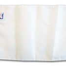 White - 12""x18"" Nylon Flag