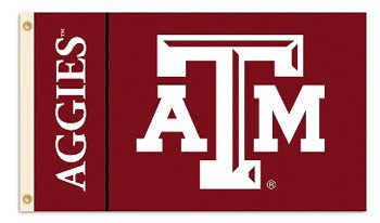 Texas A&amp;M - 3" x 5" NCAA Polyester Flag