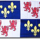 Picardy (Picardie) - 3"X5" Polyester Flag