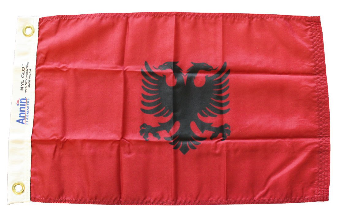 Albania - 12""x18"" Nylon Flag