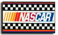 Nascar Logo - 3"x5" Polyester Flag (w/stripes)