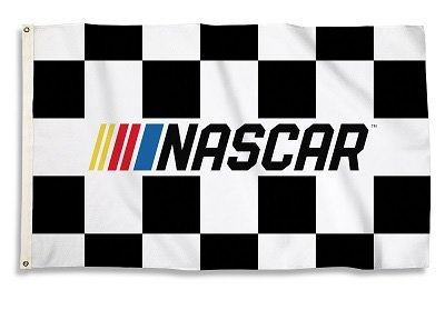 Nascar Logo - 3"x5" Polyester Flag