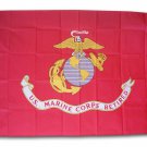 Marines Retired - 3"x5" Polyester Flag