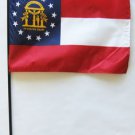 Georgia (2003) - 8""X12"" Stick Flag