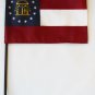 Georgia (2003) - 4""X6"" Stick Flag