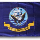 Navy - 3"x5" Triple-Knit Polyester Flag