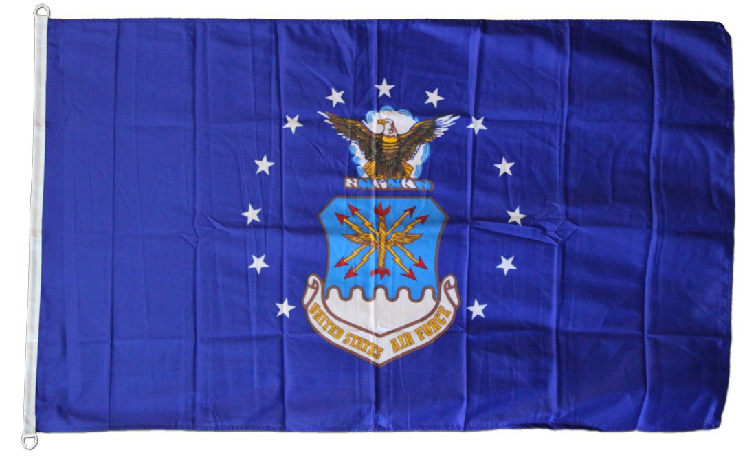 Air Force - 3" x 5" Triple-Knit Polyester Flag