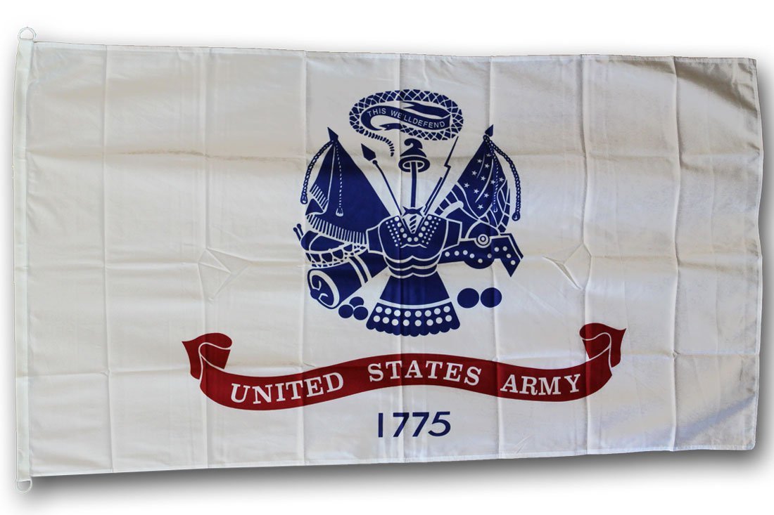 Army - 3" x 5" Triple-Knit Polyester Flag