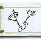Cocktail - 12""x18"" Nylon Flag (Two Glasses)