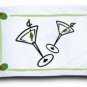 Cocktail - 12""x18"" Nylon Flag (Two Glasses)