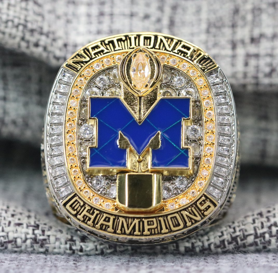 2024 Michigan Wolverines NCAA FINAL Championship Ring 7-16S