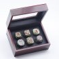 6PCS alabama crison tide NCAA championship rings 11 size with case&ium
