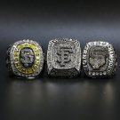 2010 2012 2014 San Francisco Giants MLB world championship rings witho