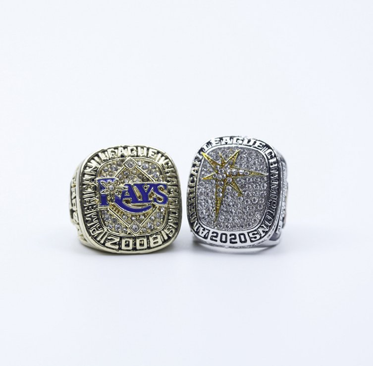 2008 2020 Tampa Bay Rays Baskeball West championship ring 11 size with