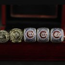 5PCS Set Chicago Cubs MLB world series championship rings 11 size with