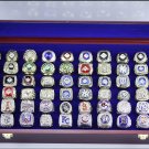 60PCS 1960-2020 MLB world series championship rings 11 size with case&