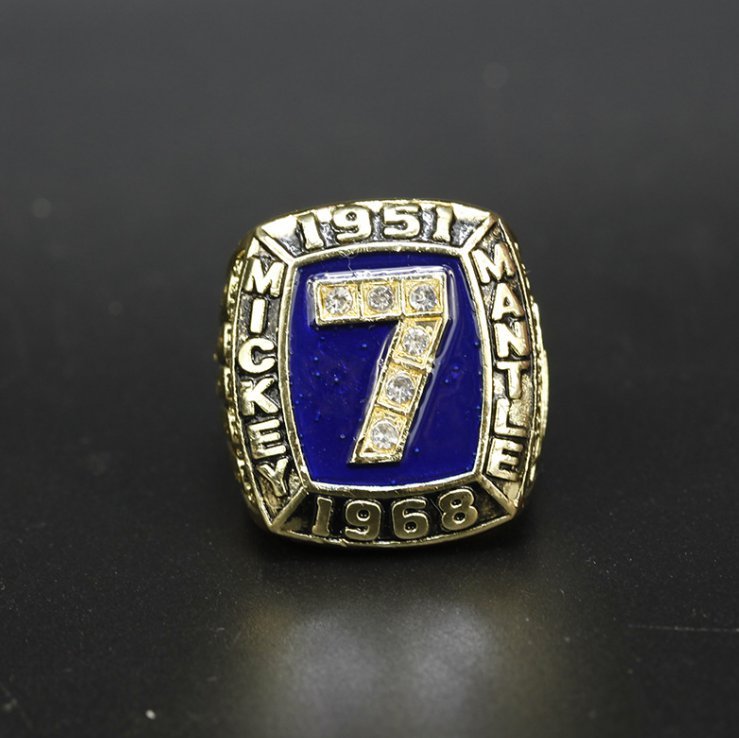 1951 Custom MLB world championship ring for Mickey Mantle 11 size&iuml