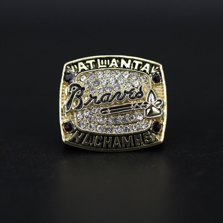 1996 Atlanta Braves NL world series championship fan ring 11 size&iuml
