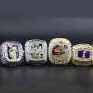 4PCS 2012 2013 2016 2020 NBA Basketball championship rings James ring