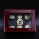 7PCS Set Los Angeles Lakers NBA Basketball championship rings KOBE JAM