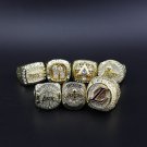 7PCS Set Los Angeles Lakers NBA Basketball championship rings KOBE JAM