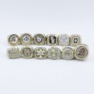12PCS Los Angeles Lakers NBA Basketball championship rings without cas