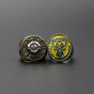 2PCS 1971 2021 Milwaukee Bucks Basketball Championship Rings without c