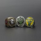 3PCS 1971 2018 2021 Milwaukee Bucks Basketball Championship Rings with
