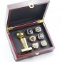 Set 6 PCS Chicago Bulls NBA world championship rings and Throphy with