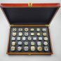 31PCS Set 1991-2021 NBA world championship rings 11 size with case&ium