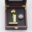 2015 Golden State Warriors Thompson NBA Championship Set ring trophy w