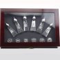 Silver 6PCS Pittsburgh Steelers Super bowl championship ring and Troph