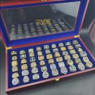 Set 54PCS 1966-2019 NFL Super bowl championship rings 11 size without