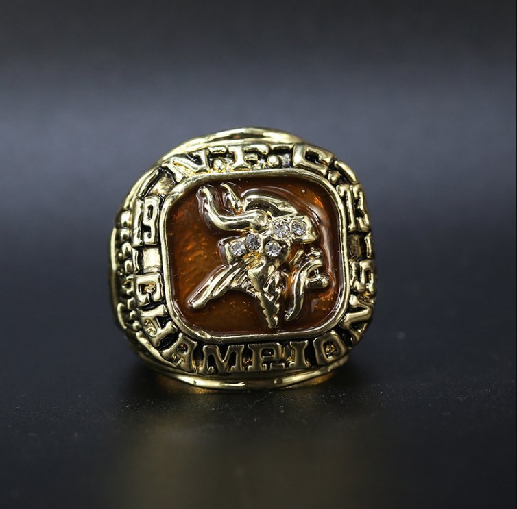 1973 Minnesota Vikings NFC super bowl championship ring size 11&iuml;&